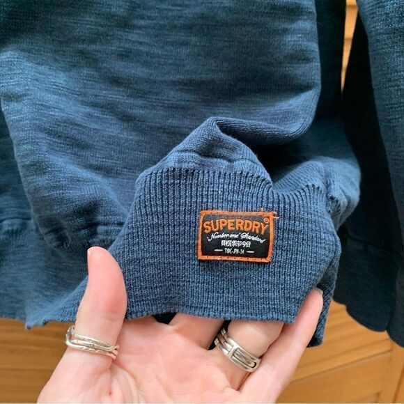 Superdry Logo Crewneck Sweater Size XL - Picture 4 of 6
